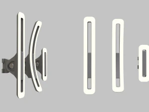 विज्ञान फाई प्रकाश व्यवस्था 8 3D मॉडल