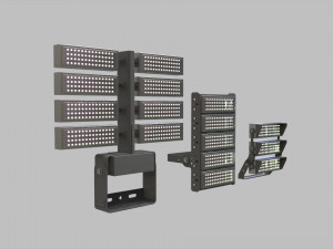 Sci fi lighting 8 3D 모델