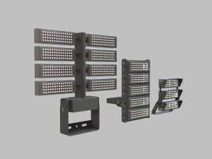 विज्ञान फाई प्रकाश व्यवस्था 8 3D मॉडल