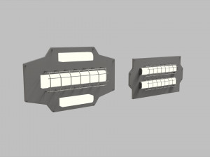 Sci fi lighting 8 3D 모델