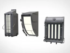 विज्ञान फाई प्रकाश व्यवस्था 8 3D मॉडल