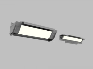 विज्ञान फाई प्रकाश व्यवस्था 8 3D मॉडल