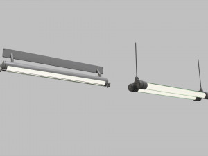 Sci fi lighting 8 3D 모델
