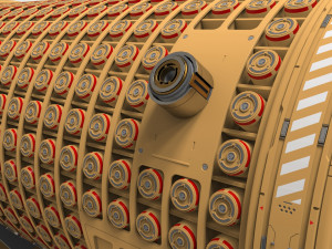 Sci fi Small modular reactor 3D मॉडल