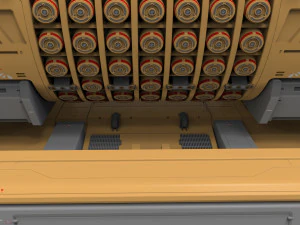 Fantascienza Piccolo reattore modulare Modello 3D