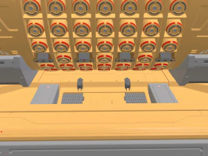 Fantascienza Piccolo reattore modulare Modello 3D