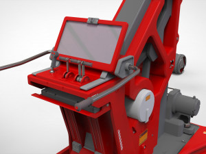 Sci fi lifting and loading equipment 3D Model