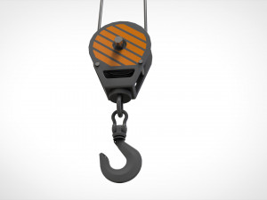 Sci fi lifting and loading equipment 3D Model