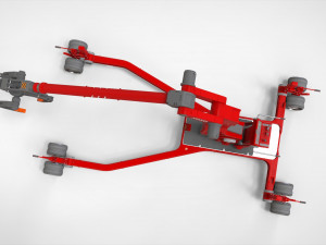 Sci fi lifting and loading equipment 3D Model
