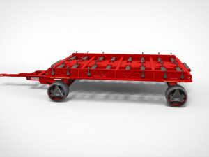 Sci fi lifting and loading equipment 3D Model