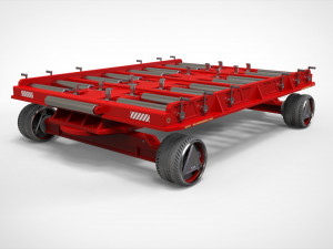 Sci fi lifting and loading equipment 3D Model