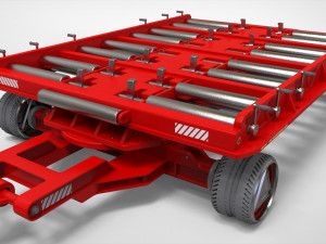 Sci fi lifting and loading equipment 3D Model