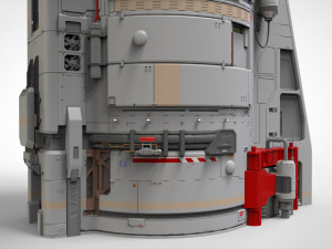 Sci fi observation post 3D Модель