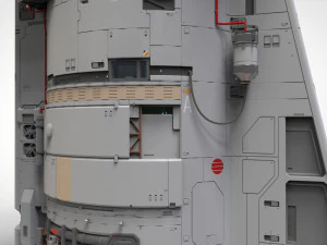 Sci fi observation post 3D Model