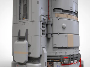 Sci fi observation post 3D Model