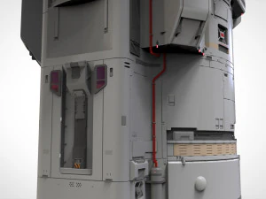 Sci fi observation post 3D Model