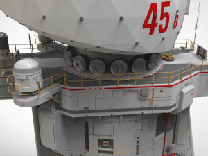 Sci fi observation post 3D Модель