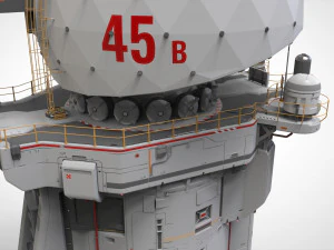 Sci fi observation post 3D Model