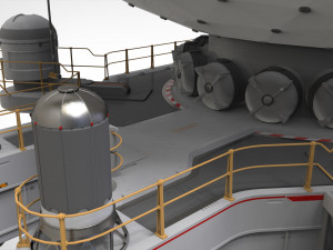 Sci fi observation post 3D Модель