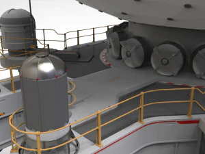 Sci fi observation post 3D Model