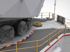 Sci fi observation post 3D Модель