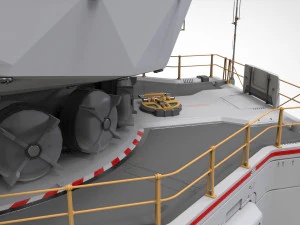 Sci fi observation post 3D Model