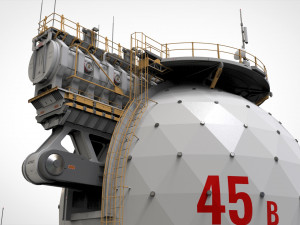 Sci fi observation post 3D Модель