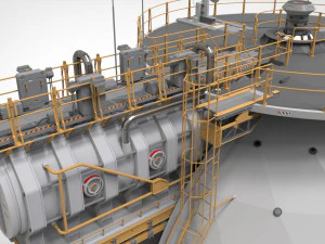 Sci fi observation post 3D Model