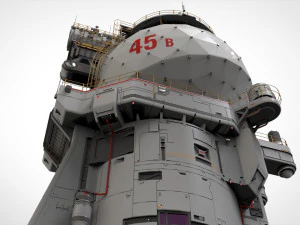 Sci fi observation post 3D Model