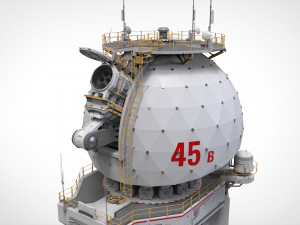 Sci fi observation post 3D Модель