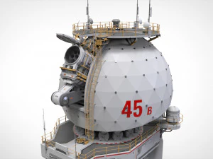 Sci fi observation post 3D Model