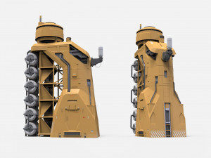 Sci Fi Modular Environment 18 Modelo 3D