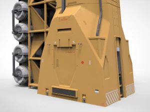 Environnement modulaire de science-fiction 18 Modèle 3D