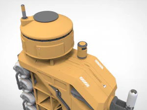 Environnement modulaire de science-fiction 18 Modèle 3D