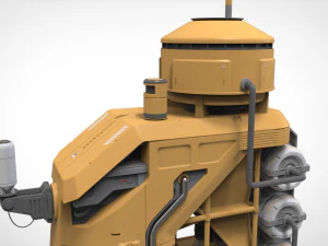 Environnement modulaire de science-fiction 18 Modèle 3D