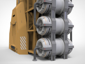 Sci Fi Modular Environment 18 Modelo 3D