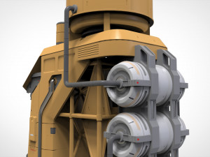 Sci Fi Modular Environment 18 Modelo 3D