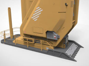 Environnement modulaire de science-fiction 18 Modèle 3D