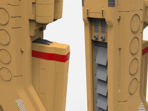 Environnement modulaire de science-fiction 18 Modèle 3D