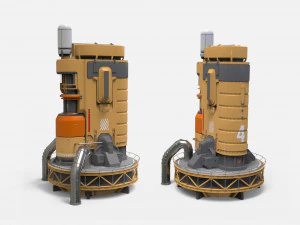 Environnement modulaire de science-fiction 18 Modèle 3D