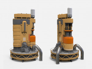 Sci Fi Modular Environment 18 Modelo 3D