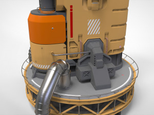 Sci Fi Modular Environment 18 Modelo 3D