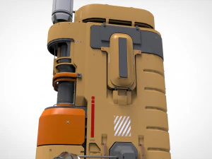 Environnement modulaire de science-fiction 18 Modèle 3D