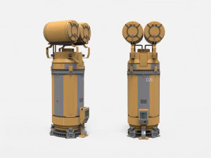 Sci fi props 5 3D Model