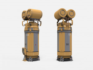 Sci fi props 5 3D Модель