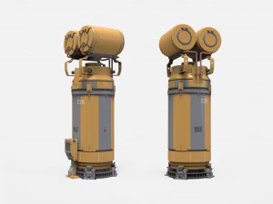 Sci fi props 5 3D Model