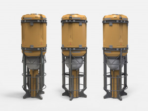 Sci fi props 5 3D Модель