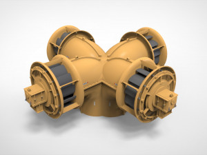 Sci fi props 5 3D Модель