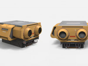 Sci fi props 5 3D Model
