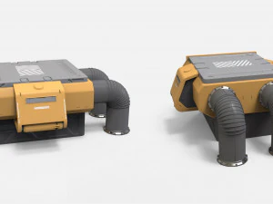 Sci fi props 5 3D Model